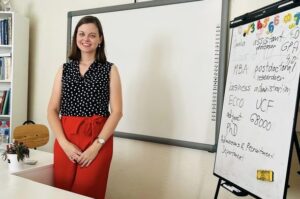 Sona Klucarova at finesse school
